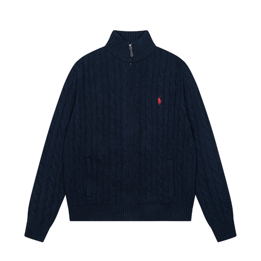 Polo Zip Sweater