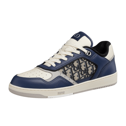 B27 Monogram Navy White