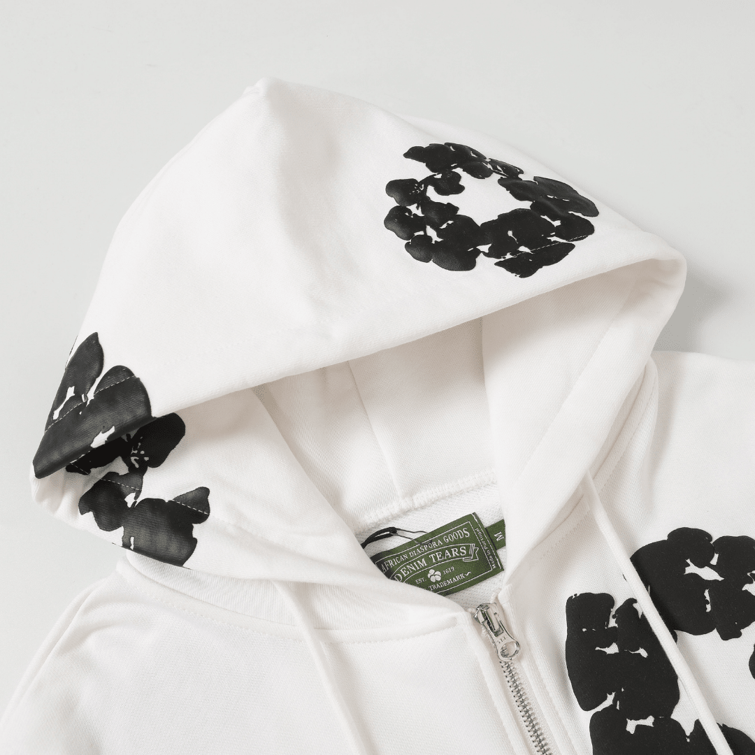 Denim Trs Zip Hoodie
