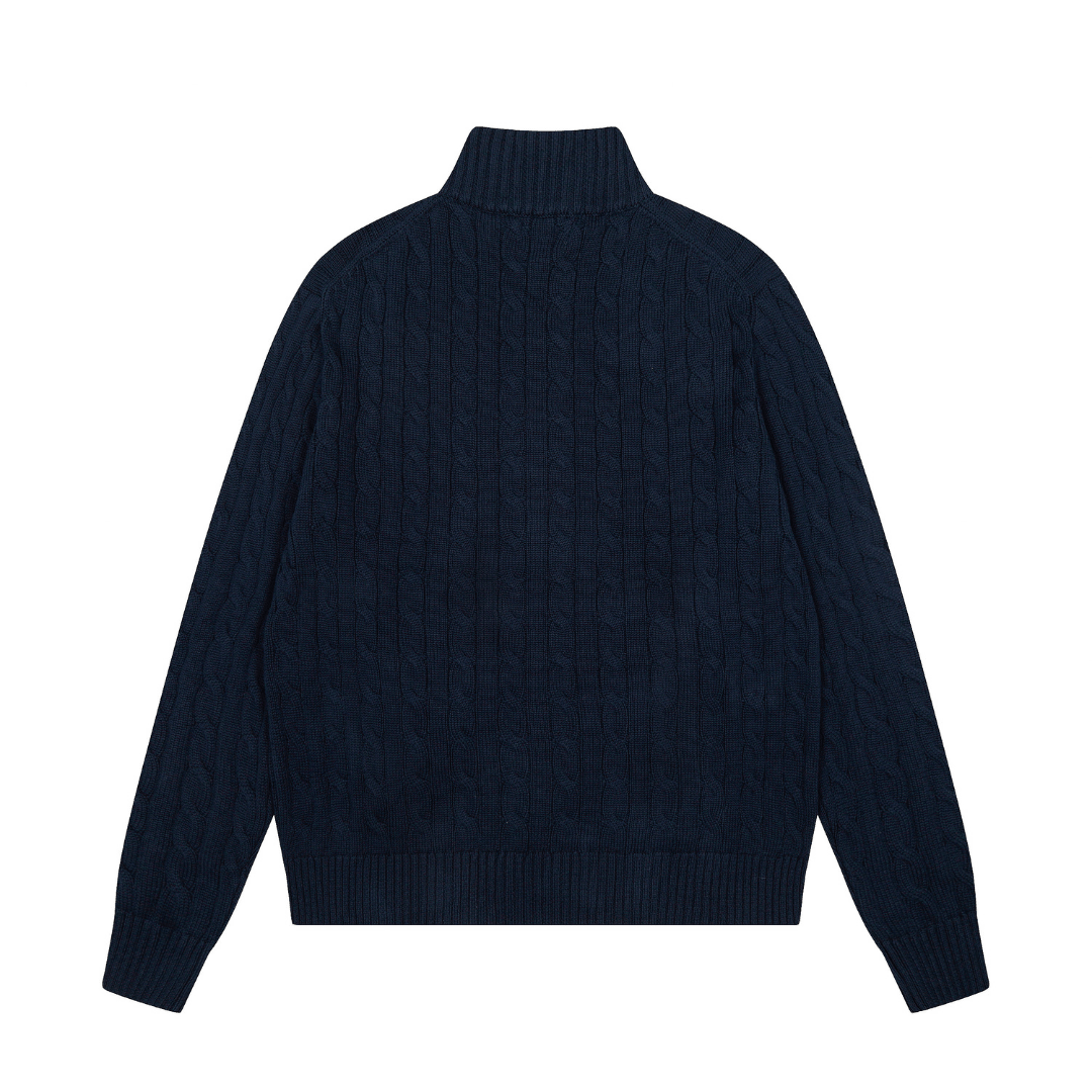 Polo Zip Sweater
