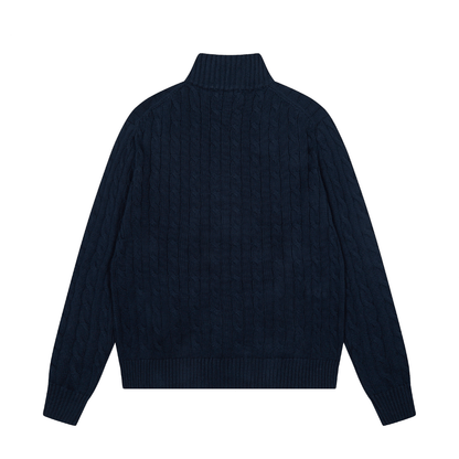 Polo Zip Sweater