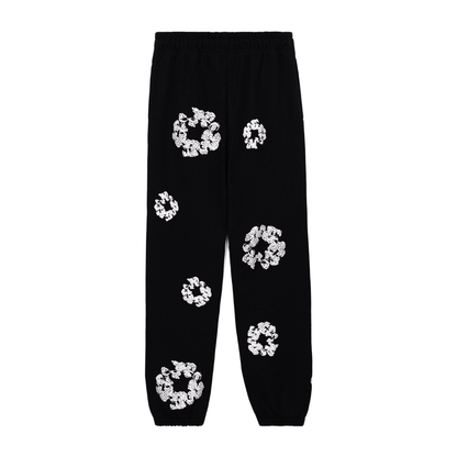 Denim Trs Diamonds Black Pants