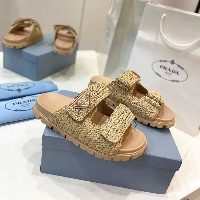 PRD RAFFIA SANDALS