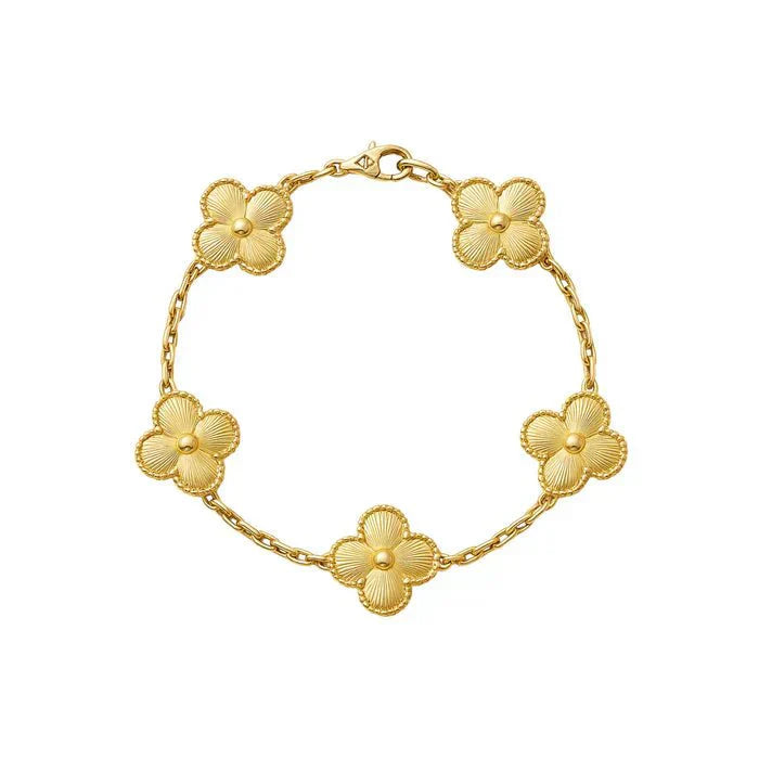 Cleef' Clover Bracelet - Mulitcolour