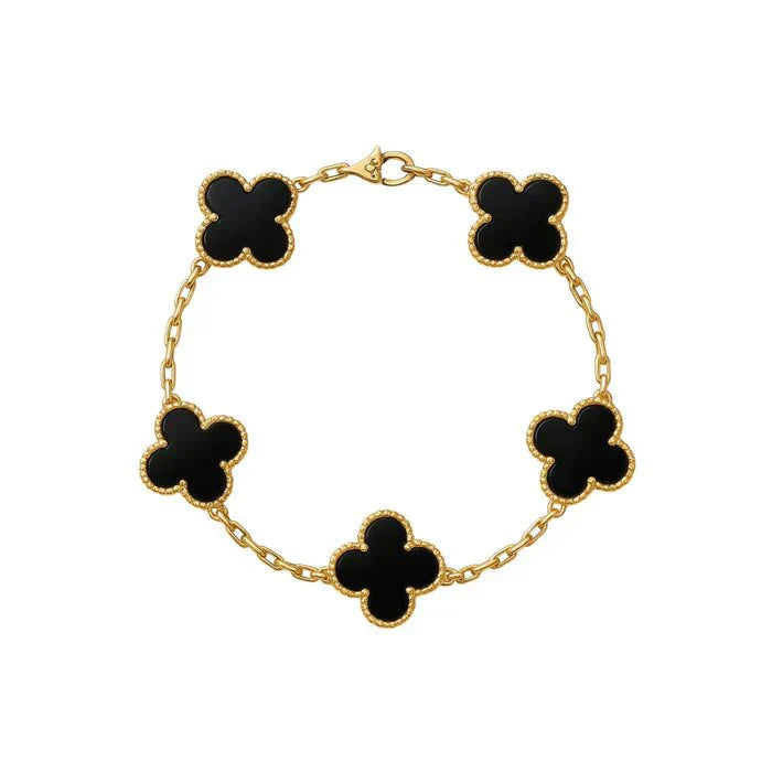 Cleef' Clover Bracelet - Mulitcolour