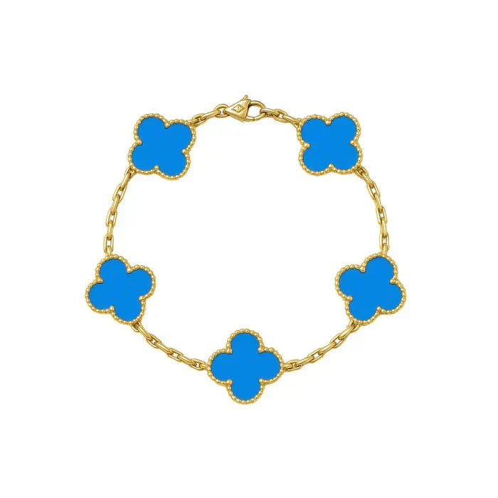 Cleef' Clover Bracelet - Mulitcolour