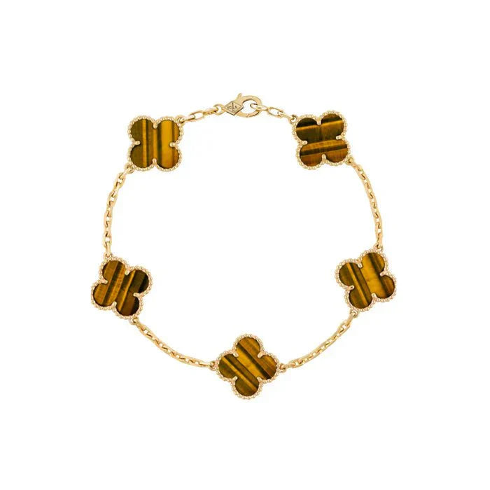 Cleef' Clover Bracelet - Mulitcolour
