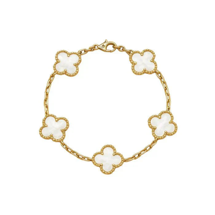 Cleef' Clover Bracelet - Mulitcolour