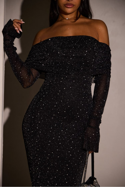 CHIARA - GLITZERKLEID