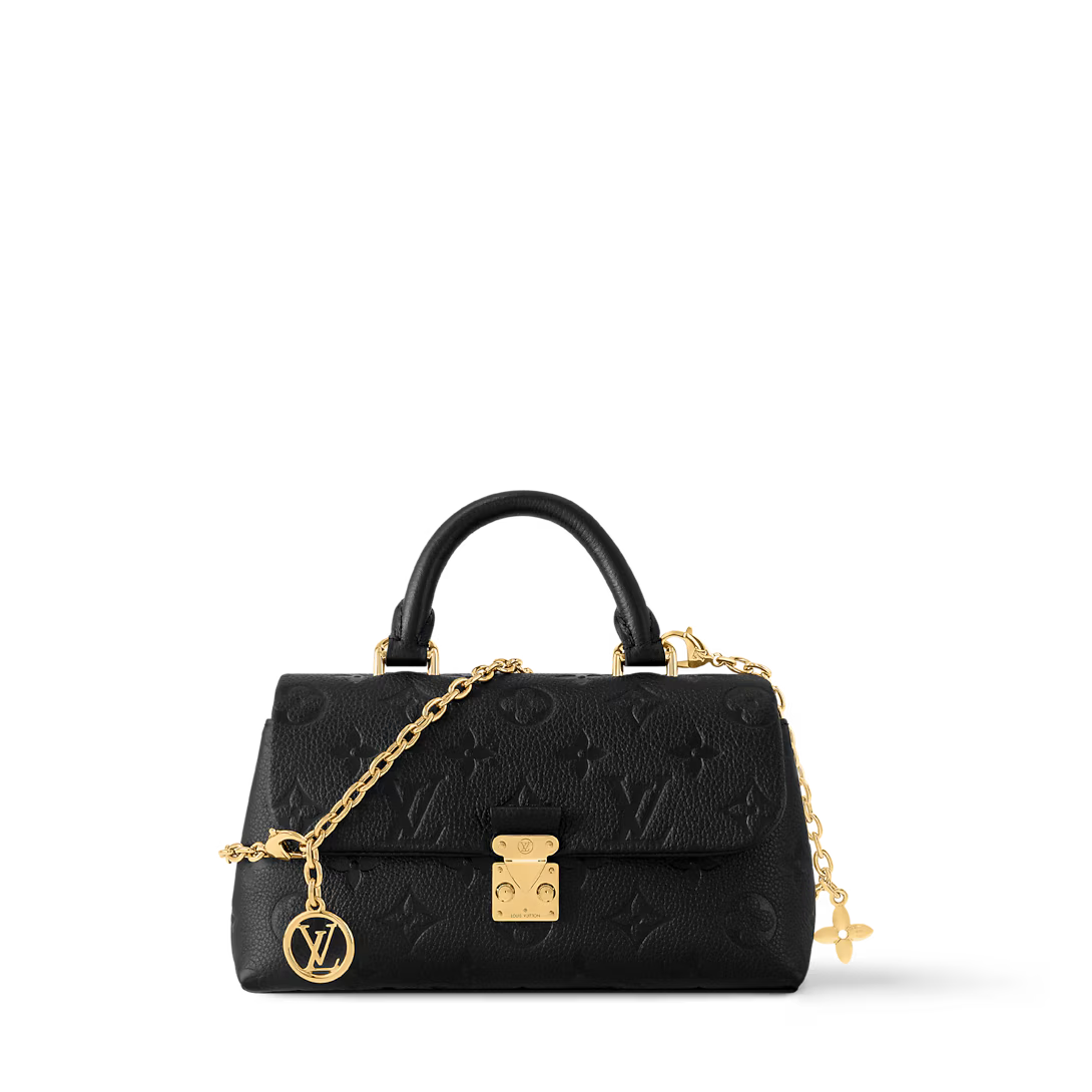 Noir Éclipse Mini Chain Bag