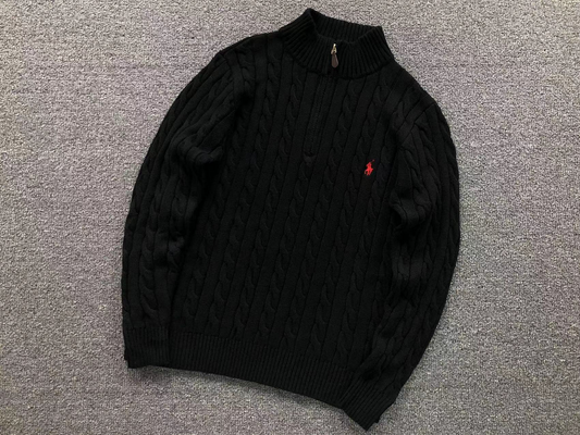 RL KNIT POLO SWEATER