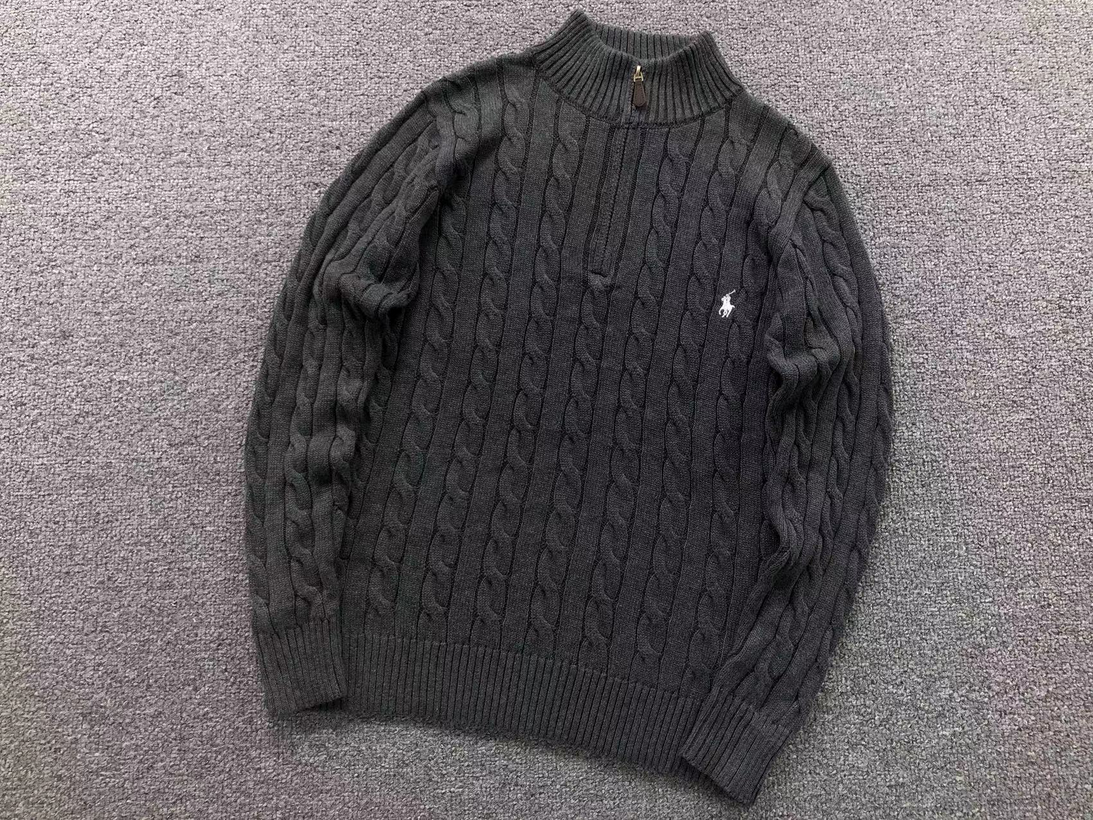 RL KNIT POLO SWEATER