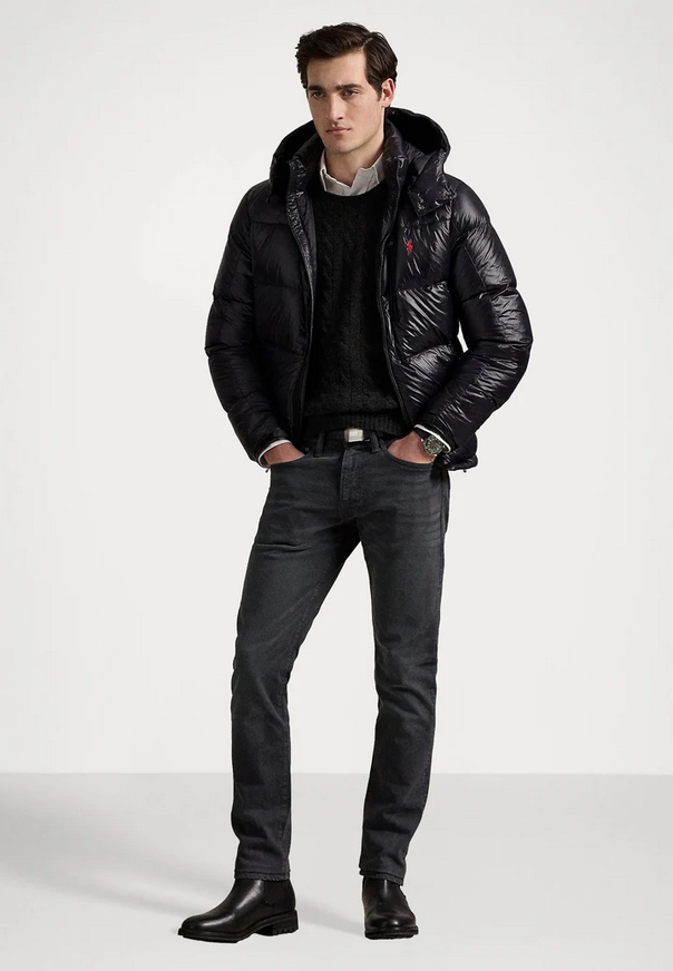 RL PUFFER SCHWARZ