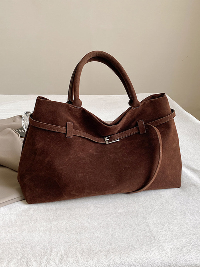 "Selena" Wildleder Handtasche