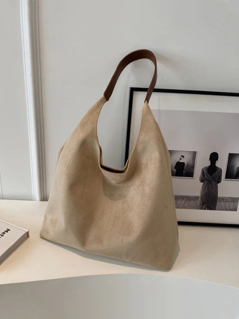 "Karina" Wildleder Handtasche