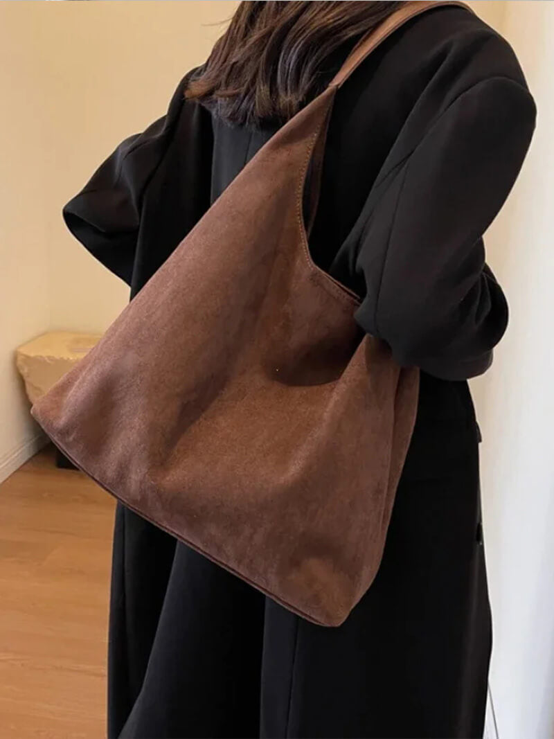 "Karina" Wildleder Handtasche