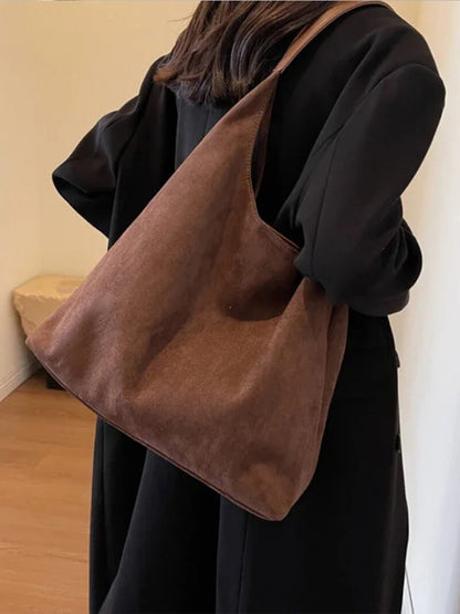 "Karina" Wildleder Handtasche