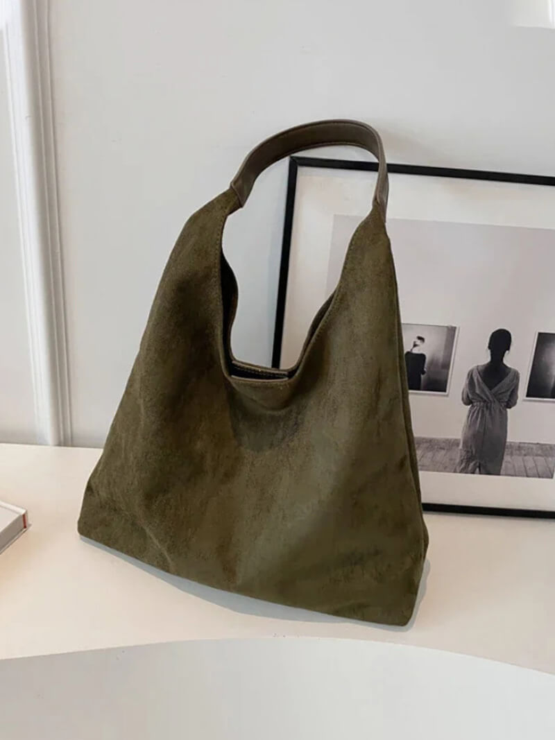 "Karina" Wildleder Handtasche