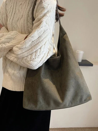 "Karina" Wildleder Handtasche