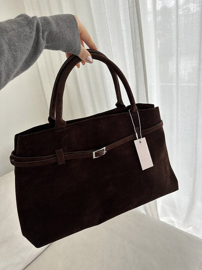 "Selena" Wildleder Handtasche
