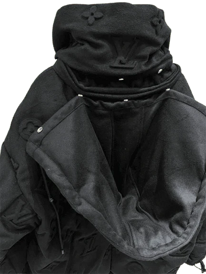 LV'' PUFFERJACKET BLACK