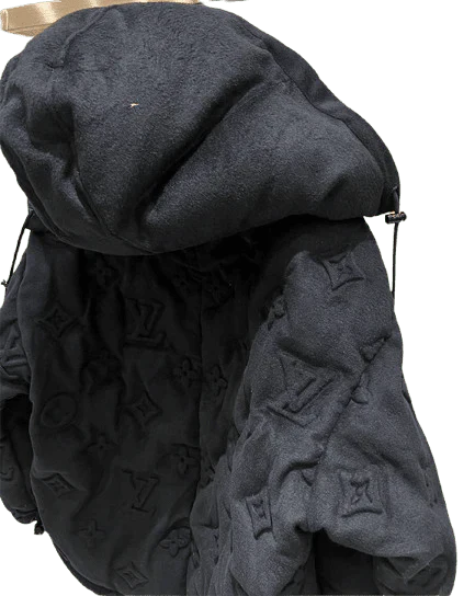 LV'' PUFFERJACKET BLACK