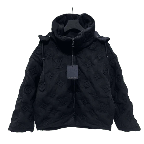 LV'' PUFFERJACKET BLACK